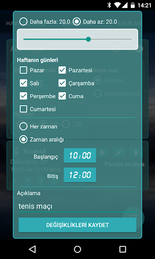 Hava Durumu Uyarıları ekran görüntüsü