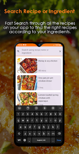 Chicken Recipes Offline ekran görüntüsü
