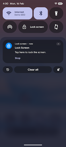 One Click Lock Screen ekran görüntüsü