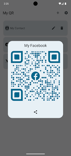 My QR ekran görüntüsü
