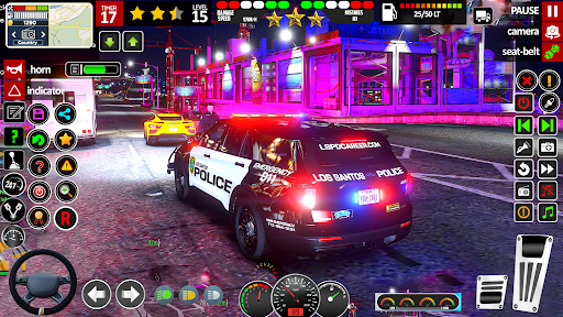 Police Cop Simulator Game 3D ekran görüntüsü