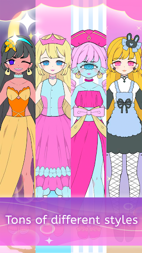 Princess Girl Dress up doll ekran görüntüsü