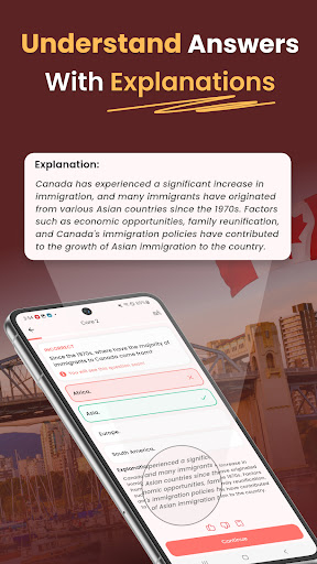 Canadian Citizenship Exam Prep ekran görüntüsü