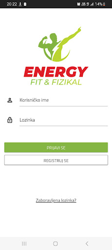 Energy fit fizikal ekran görüntüsü