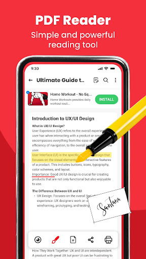 PDF Editor: All File Reader ekran görüntüsü