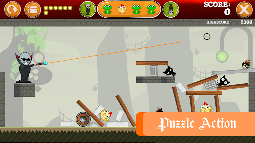 Mr Vampire - Physics Puzzle ekran görüntüsü