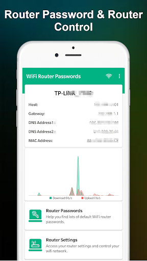 WiFi Router Password - Setup ekran görüntüsü