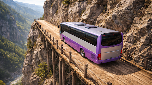Bus Driving Simulator Game ekran görüntüsü