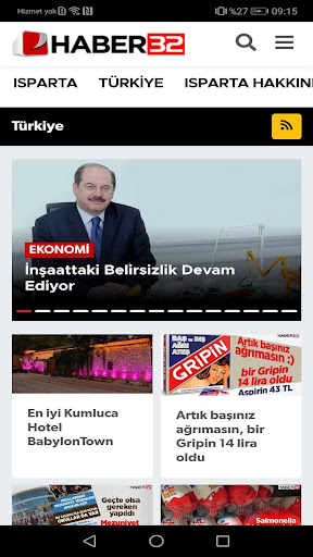 Haber32 ekran görüntüsü