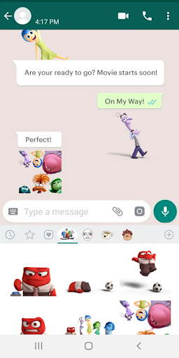 Pixar Stickers: Inside Out 2 ekran görüntüsü