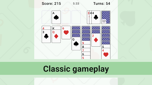 Klondike Solitaire ekran görüntüsü
