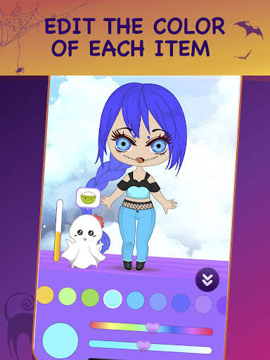 Halloween Dress Up Games ekran görüntüsü
