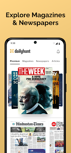 Dailyhunt - News & Magazines ekran görüntüsü