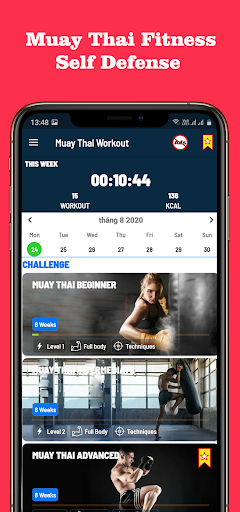 Muay Thai Fitness & Workout ekran görüntüsü