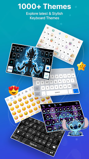 Fontzy klavye : Emoji ekran görüntüsü