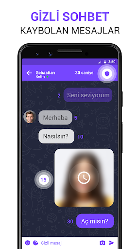 Messenger - Metin mesajları ekran görüntüsü