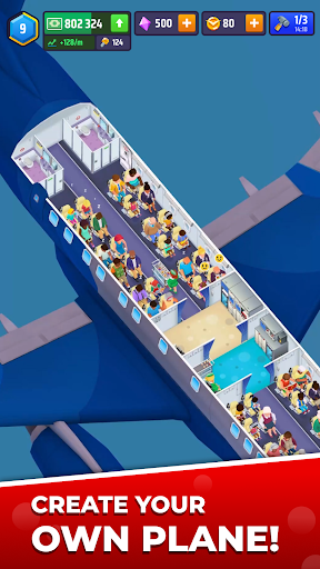 Idle Airplane Inc. Tycoon ekran görüntüsü