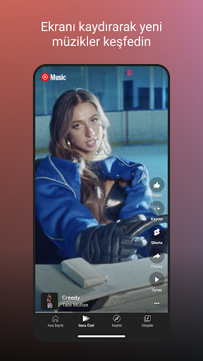 YouTube Music ekran görüntüsü