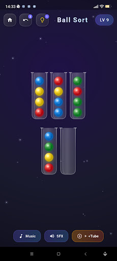Ball Sort Puzzle ekran görüntüsü