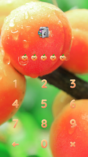 AppLock Theme Peach ekran görüntüsü