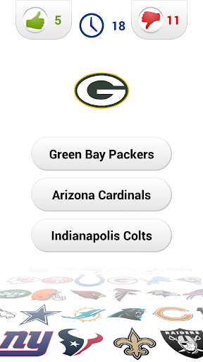 NFL Logo Quiz: Guess the Teams ekran görüntüsü