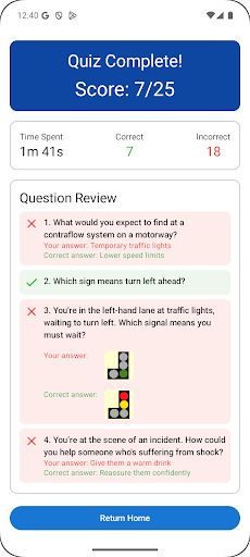 Driving Theory Test UK 2025 ekran görüntüsü