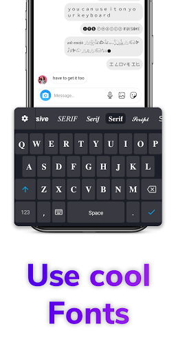 Font Keyboard: Fonts & Emoji ekran görüntüsü