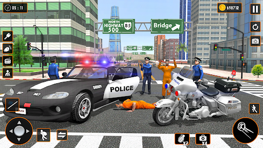 Prison Jail Police Car Chase ekran görüntüsü
