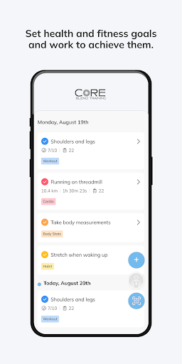 Core Blend Training ekran görüntüsü