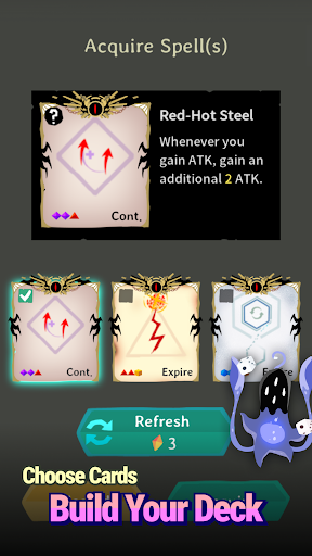 Lost Pages: Deckbuilder ekran görüntüsü