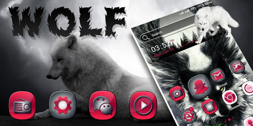 Wolf Launcher Theme ekran görüntüsü