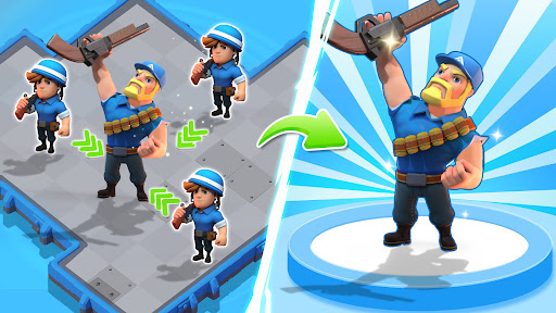 Clash of Merge: Battle Game ekran görüntüsü