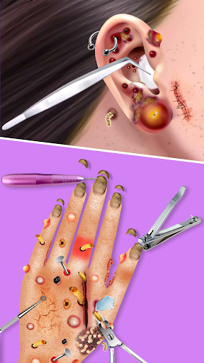 ASMR Doctor Makeover Spa Salon ekran görüntüsü