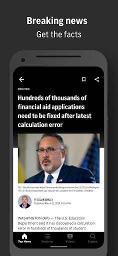 AP News: World & Local ekran görüntüsü