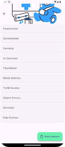 İlk Yardım ekran görüntüsü