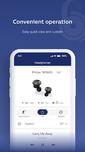 Philips Headphones ekran görüntüsü