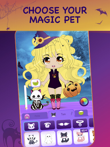 Halloween Dress Up Games ekran görüntüsü