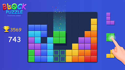 Puzzle block blast  Brain Game ekran görüntüsü