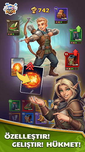 Arrow Rush: Archer Roguelike ekran görüntüsü