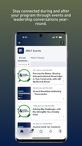 Australian Rural Leaders Hub ekran görüntüsü