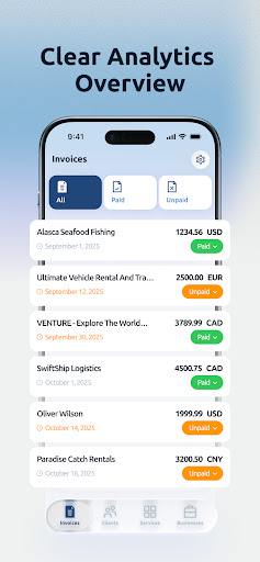 Invoice Maker - invocio ekran görüntüsü