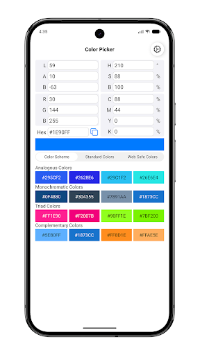 Color Picker - Color Palette ekran görüntüsü