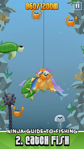 Ninja Fishing ekran görüntüsü