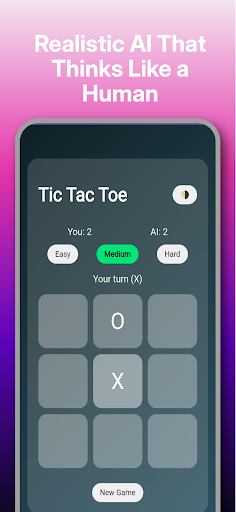 AI Tic Tac Toe ekran görüntüsü