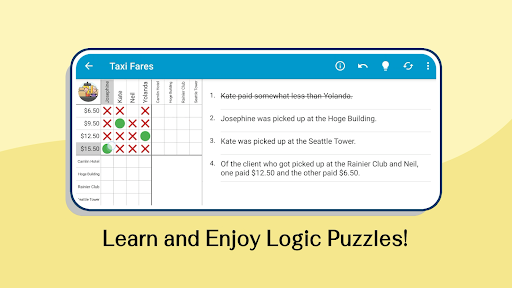 Logic Grid Puzzles: Brain Game ekran görüntüsü