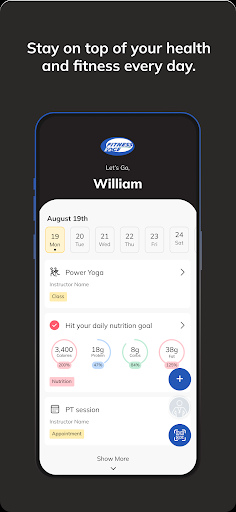 Fitness Edge Mobile ekran görüntüsü