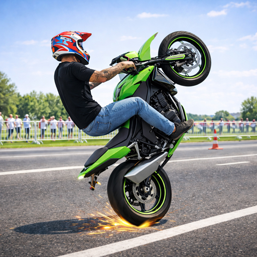 Extreme Bike Wheelie Game