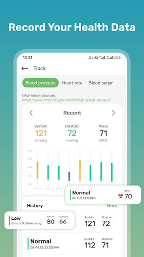 Health Sense: Track & Record ekran görüntüsü