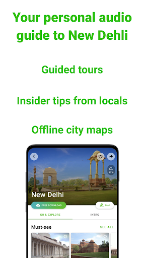 New Delhi SmartGuide ekran görüntüsü