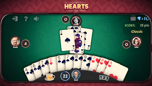 Hearts - Offline ekran görüntüsü